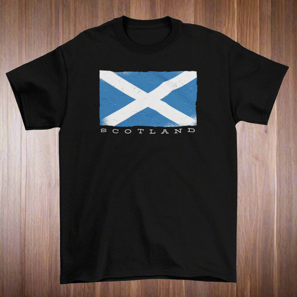 Saltire Heritage Tee – Scotland Flag T-Shirt