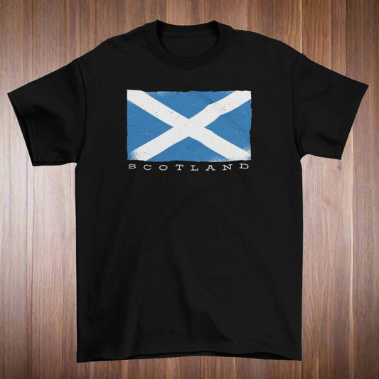 Saltire Heritage Tee – Scotland Flag T-Shirt