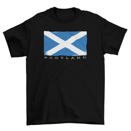 Saltire Heritage Tee – Scotland Flag T-Shirt