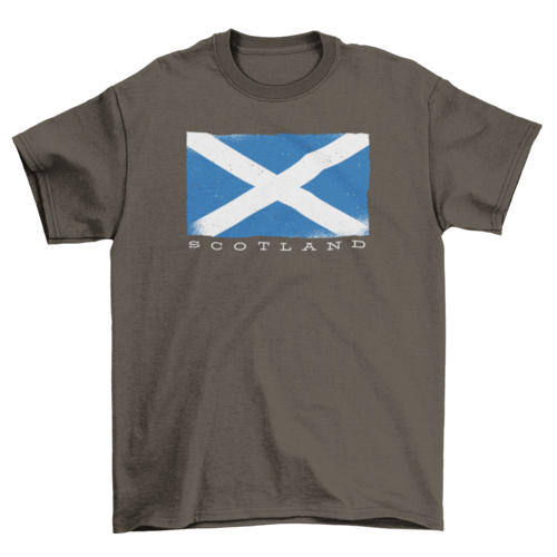 Saltire Heritage Tee – Scotland Flag T-Shirt