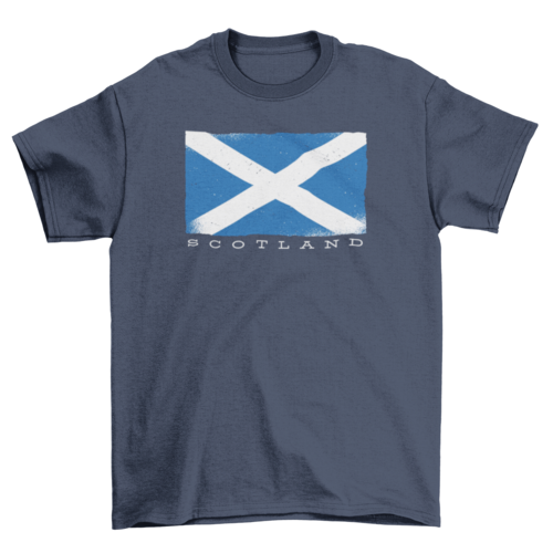 Saltire Heritage Tee – Scotland Flag T-Shirt