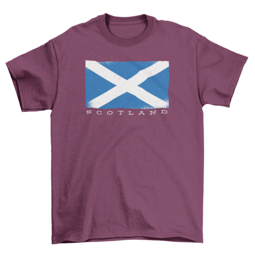 Saltire Heritage Tee – Scotland Flag T-Shirt