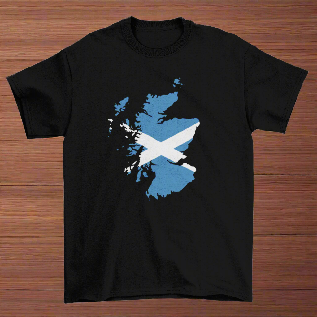 Scotland Map Heritage T-Shirt