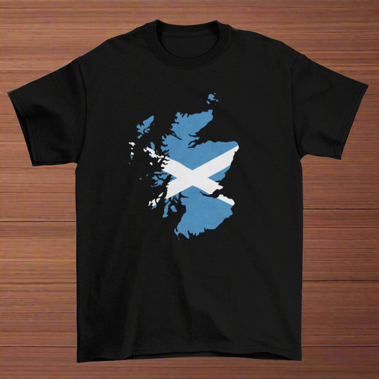 Scotland Map Heritage T-Shirt