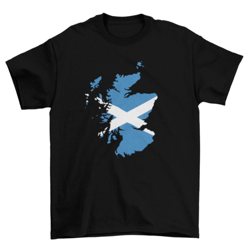 Scotland Map Heritage T-Shirt