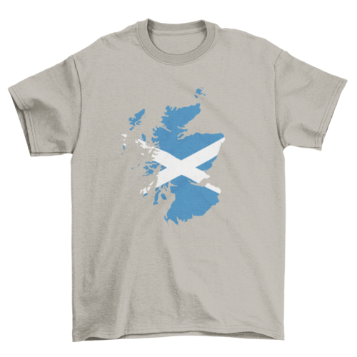 Scotland Map Heritage T-Shirt