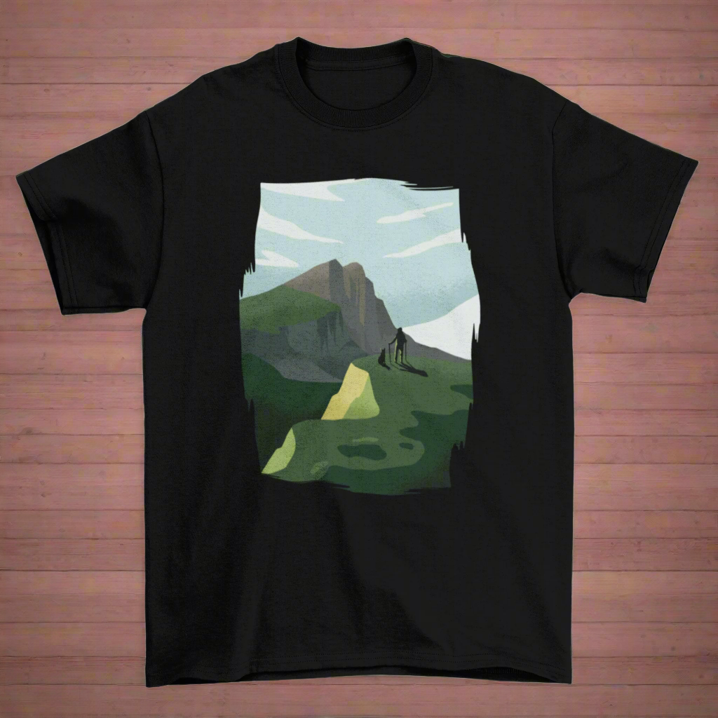 Munro Mountain Hiking T-Shirt – Scottish Outdoor Tee