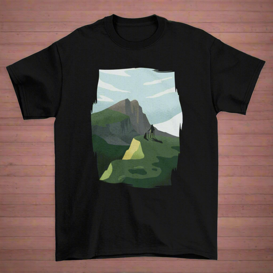 Munro Mountain Hiking T-Shirt – Scottish Outdoor Tee