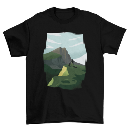 Munro Mountain Hiking T-Shirt – Scottish Outdoor Tee