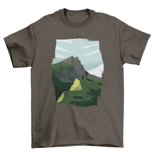 Munro Mountain Hiking T-Shirt – Scottish Outdoor Tee
