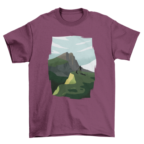 Munro Mountain Hiking T-Shirt – Scottish Outdoor Tee