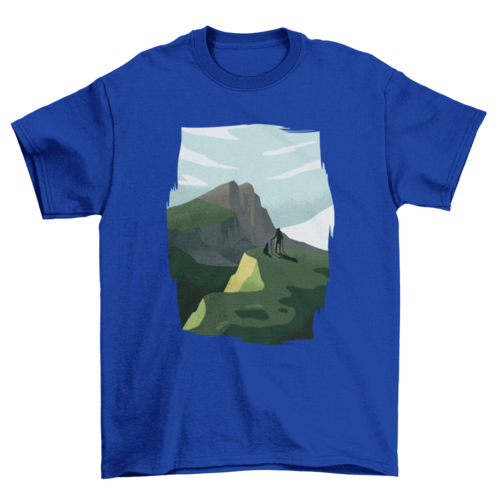 Munro Mountain Hiking T-Shirt – Scottish Outdoor Tee