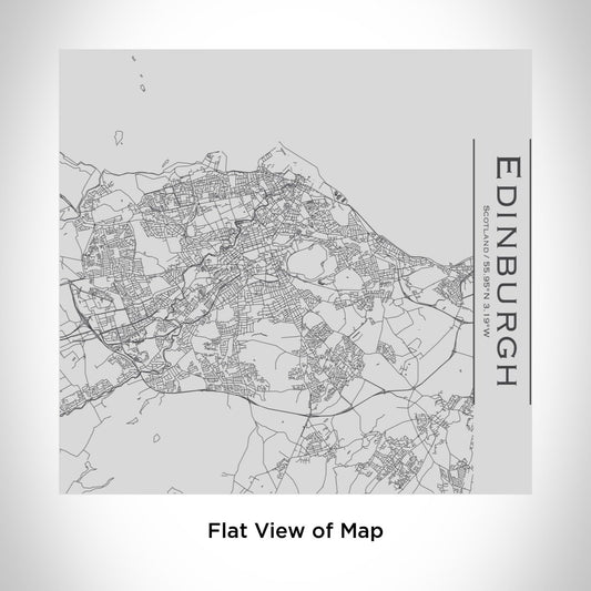 Edinburgh Map Engraved Travel Tumbler – 17oz Stainless Steel